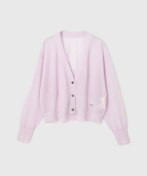 【グレースコンチネンタル】ジャケット カーディガン ジョーゼット レース レース刺繍カーディガン / GRACE CONTINENTAL | GRACE