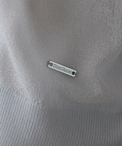 GRACE CONTINENTAL / グレースコンチネンタル カーディガン・ボレロ | シアージョーゼットカーディガン | 詳細23