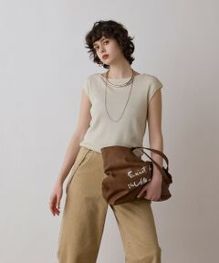 GRACE CONTINENTAL / グレースコンチネンタル トートバッグ | ロゴレザートート