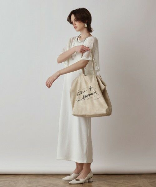 GRACE CONTINENTAL / グレースコンチネンタル トートバッグ | ロゴレザートート | 詳細1