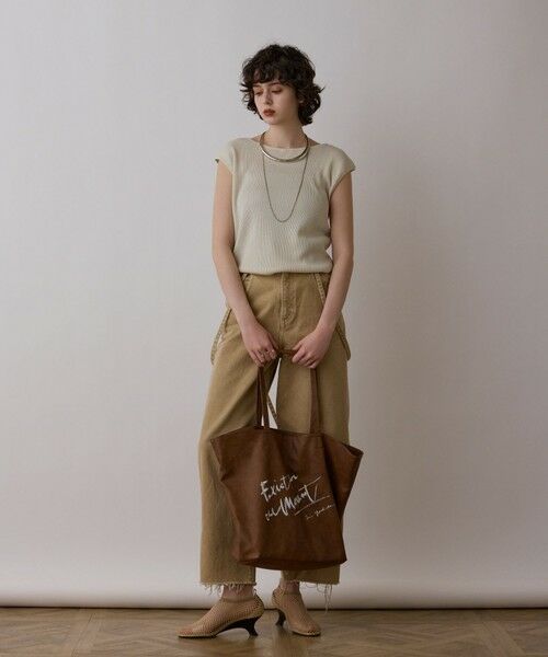 GRACE CONTINENTAL / グレースコンチネンタル トートバッグ | ロゴレザートート | 詳細5