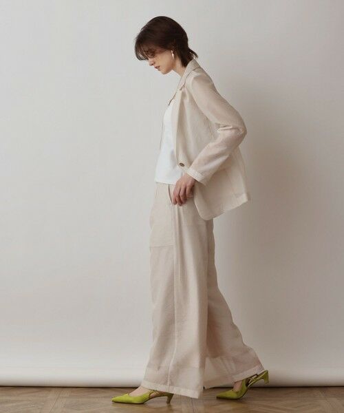 GRACE CONTINENTAL / グレースコンチネンタル テーラードジャケット | ブライトシアージャケット | 詳細1