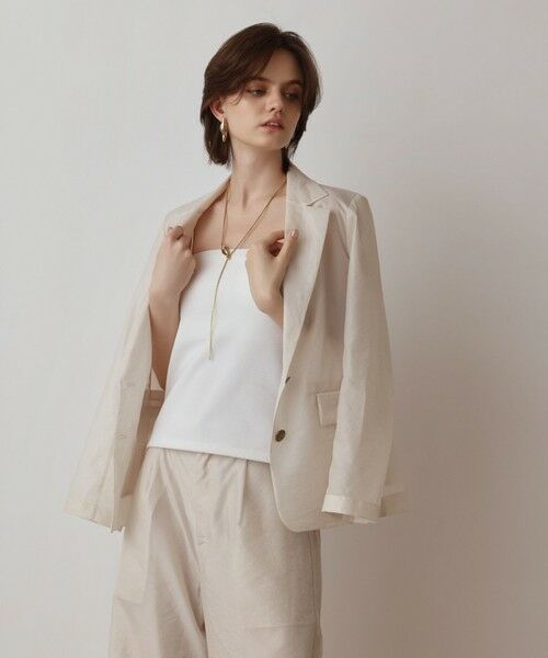 GRACE CONTINENTAL / グレースコンチネンタル テーラードジャケット | ブライトシアージャケット | 詳細7