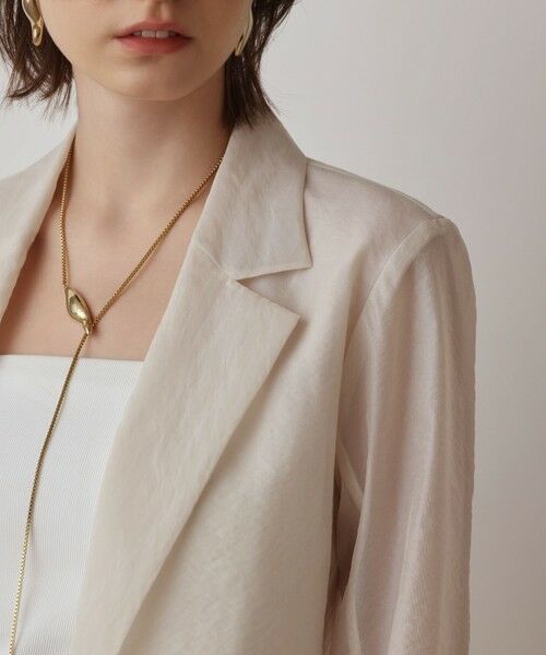 GRACE CONTINENTAL / グレースコンチネンタル テーラードジャケット | ブライトシアージャケット | 詳細8