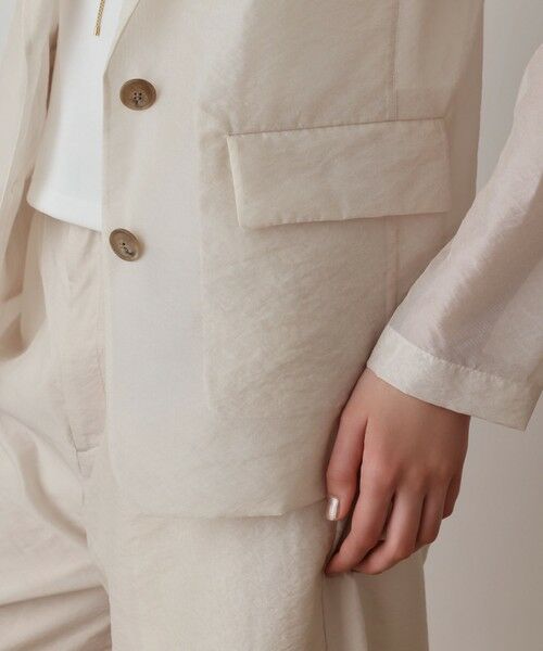 GRACE CONTINENTAL / グレースコンチネンタル テーラードジャケット | ブライトシアージャケット | 詳細9