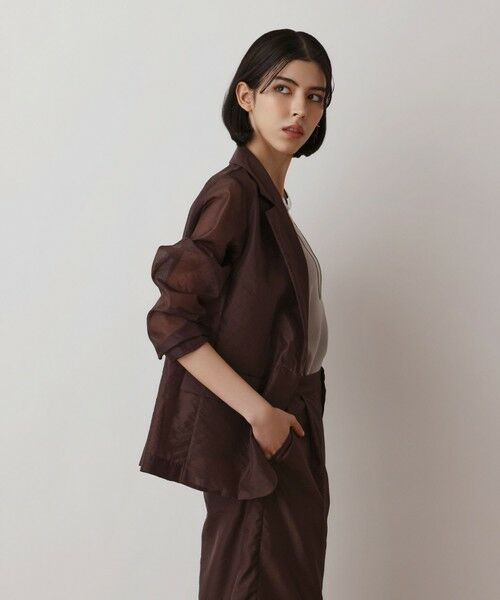 GRACE CONTINENTAL / グレースコンチネンタル テーラードジャケット | ブライトシアージャケット | 詳細20