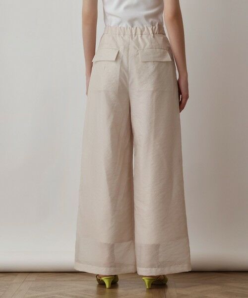 GRACE CONTINENTAL / グレースコンチネンタル その他パンツ | ブライトシアーパンツ | 詳細4