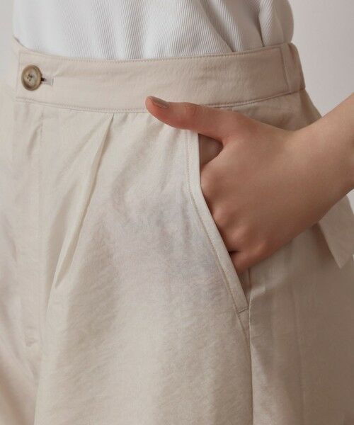GRACE CONTINENTAL / グレースコンチネンタル その他パンツ | ブライトシアーパンツ | 詳細6