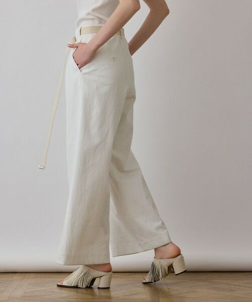 GRACE CONTINENTAL / グレースコンチネンタル その他パンツ | ストレッチワイドパンツ | 詳細1