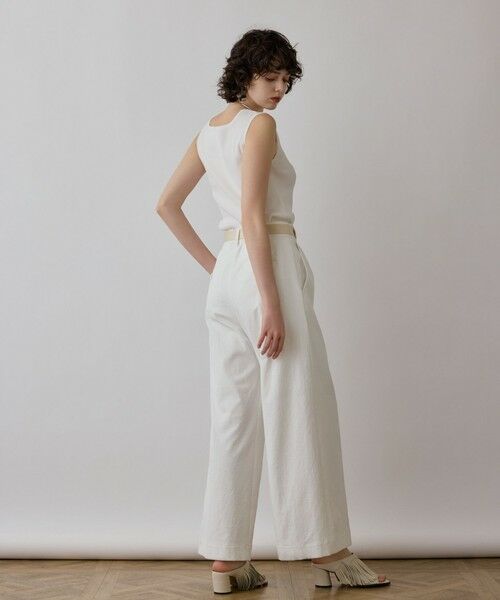 GRACE CONTINENTAL / グレースコンチネンタル その他パンツ | ストレッチワイドパンツ | 詳細5