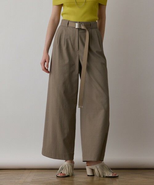 GRACE CONTINENTAL / グレースコンチネンタル その他パンツ | ストレッチワイドパンツ | 詳細16