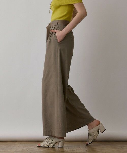 GRACE CONTINENTAL / グレースコンチネンタル その他パンツ | ストレッチワイドパンツ | 詳細17