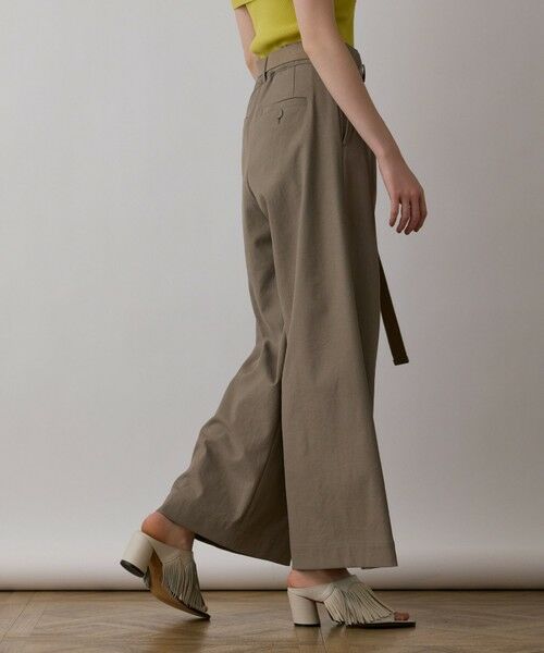 GRACE CONTINENTAL / グレースコンチネンタル その他パンツ | ストレッチワイドパンツ | 詳細19