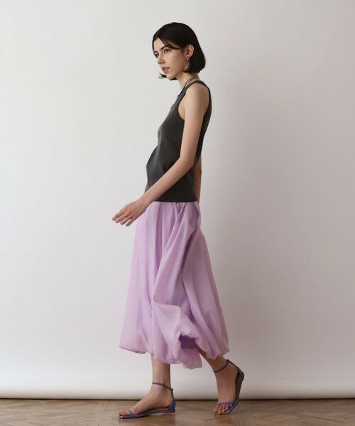 GRACE CONTINENTAL / グレースコンチネンタル ミニ・ひざ丈スカート | バルーンシアースカート | 詳細7