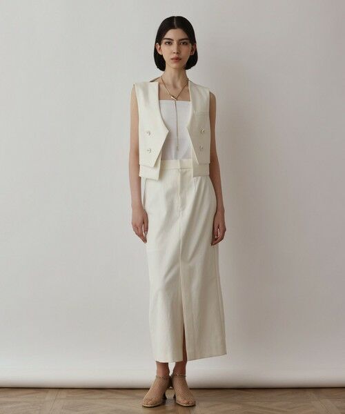 GRACE CONTINENTAL / グレースコンチネンタル ミニ・ひざ丈スカート | オックスタイトスカート | 詳細1