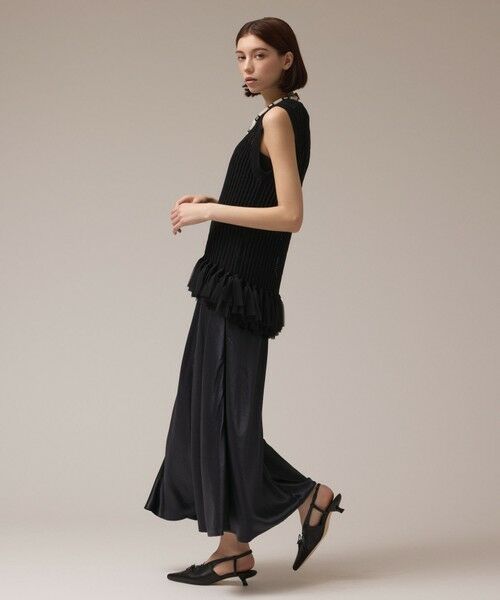GRACE CONTINENTAL / グレースコンチネンタル ロング・マキシ丈スカート | サテンバイアススカート | 詳細1