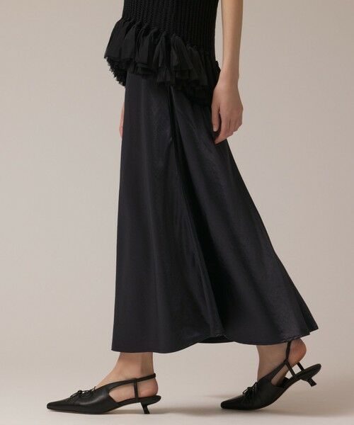 GRACE CONTINENTAL / グレースコンチネンタル ロング・マキシ丈スカート | サテンバイアススカート | 詳細4