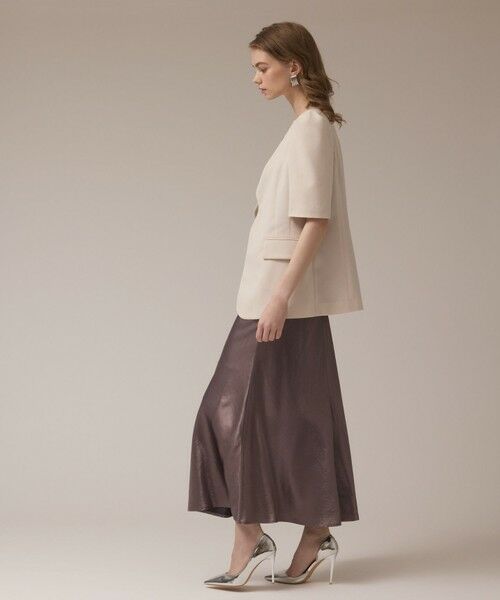 GRACE CONTINENTAL / グレースコンチネンタル ロング・マキシ丈スカート | サテンバイアススカート | 詳細8