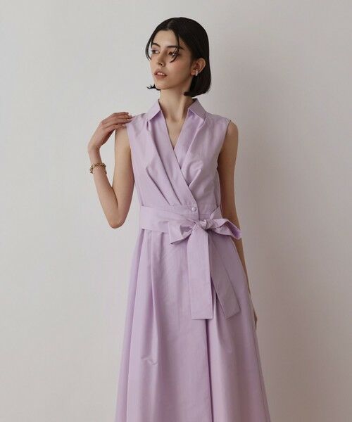 GRACE CONTINENTAL / グレースコンチネンタル ロング・マキシ丈ワンピース | トリアセコットンワンピース | 詳細3