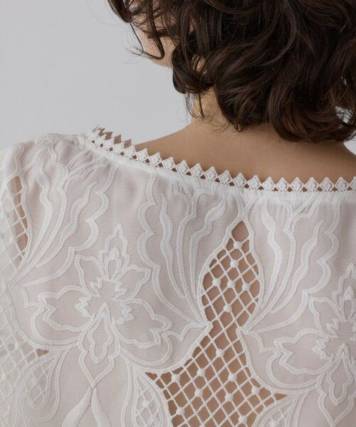 GRACE CONTINENTAL / グレースコンチネンタル カットソー | 刺繍ポンチョトップ | 詳細10