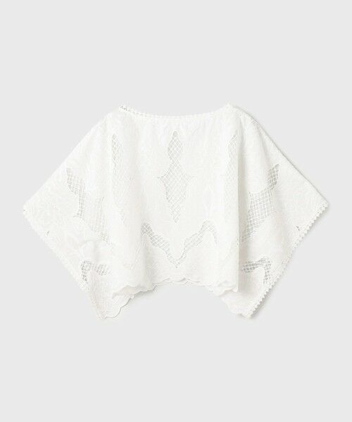 GRACE CONTINENTAL / グレースコンチネンタル カットソー | 刺繍ポンチョトップ | 詳細12