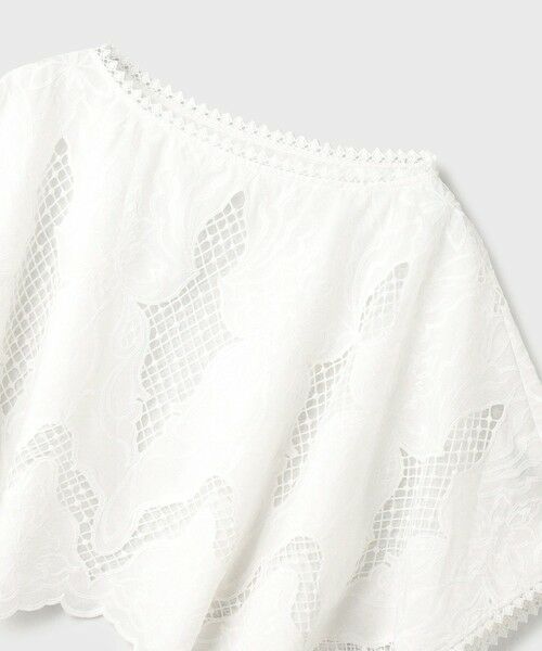 GRACE CONTINENTAL / グレースコンチネンタル カットソー | 刺繍ポンチョトップ | 詳細13