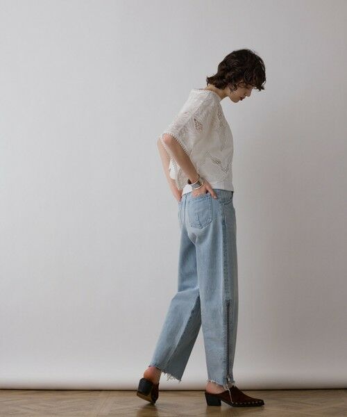 GRACE CONTINENTAL / グレースコンチネンタル カットソー | 刺繍ポンチョトップ | 詳細3