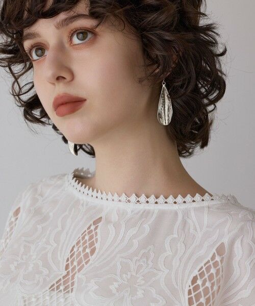 GRACE CONTINENTAL / グレースコンチネンタル カットソー | 刺繍ポンチョトップ | 詳細7