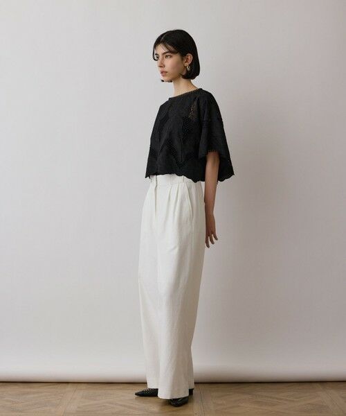 GRACE CONTINENTAL / グレースコンチネンタル カットソー | 刺繍ポンチョトップ | 詳細15