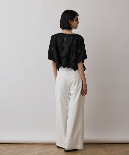 GRACE CONTINENTAL / グレースコンチネンタル カットソー | 刺繍ポンチョトップ | 詳細16