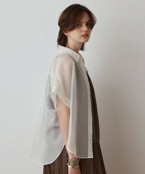 GRACE CONTINENTAL / グレースコンチネンタル シャツ・ブラウス | ドルマンシアーシャツ | 詳細2
