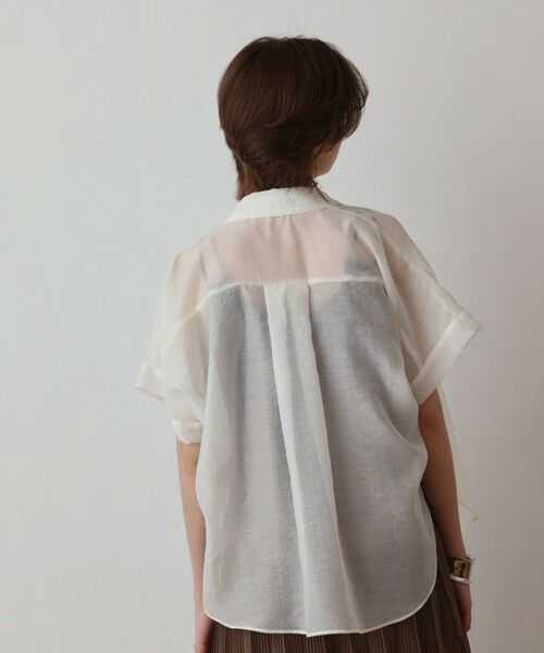 GRACE CONTINENTAL / グレースコンチネンタル シャツ・ブラウス | ドルマンシアーシャツ | 詳細3