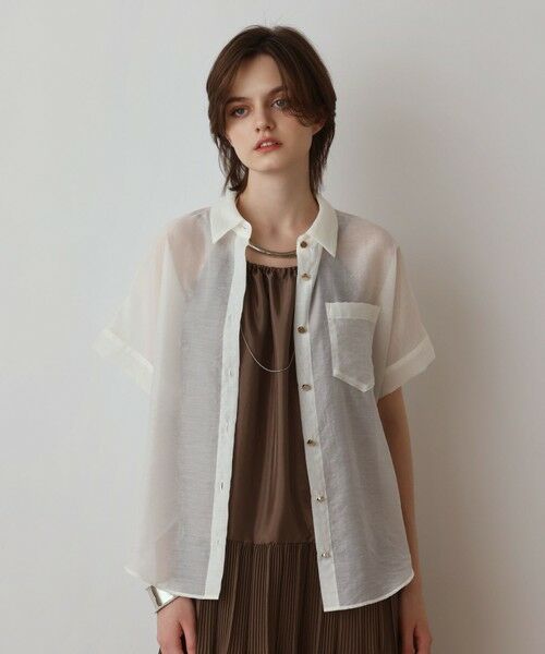 GRACE CONTINENTAL / グレースコンチネンタル シャツ・ブラウス | ドルマンシアーシャツ | 詳細4