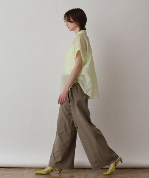 GRACE CONTINENTAL / グレースコンチネンタル シャツ・ブラウス | ドルマンシアーシャツ | 詳細6