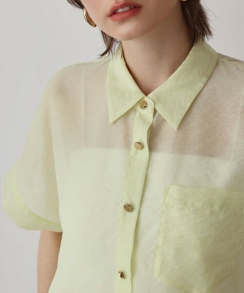 GRACE CONTINENTAL / グレースコンチネンタル シャツ・ブラウス | ドルマンシアーシャツ | 詳細9