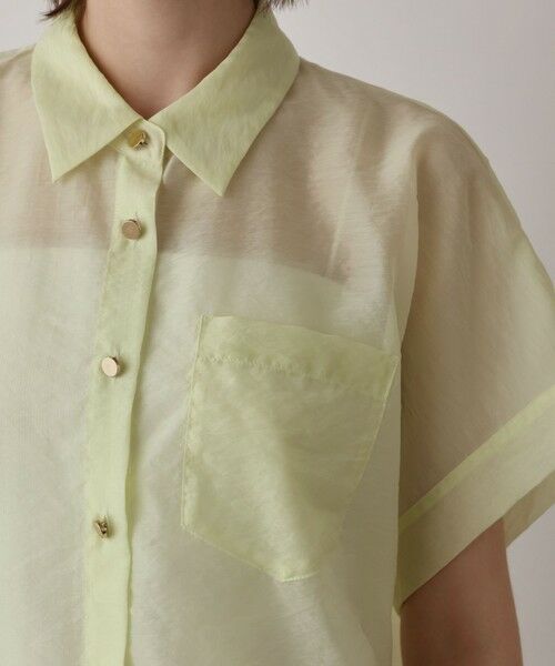 GRACE CONTINENTAL / グレースコンチネンタル シャツ・ブラウス | ドルマンシアーシャツ | 詳細10