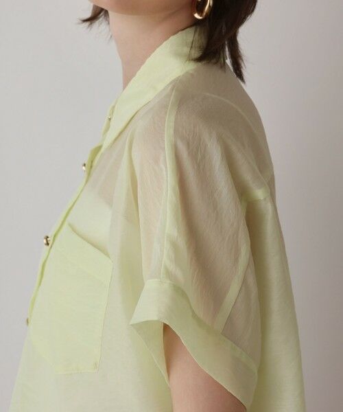 GRACE CONTINENTAL / グレースコンチネンタル シャツ・ブラウス | ドルマンシアーシャツ | 詳細11