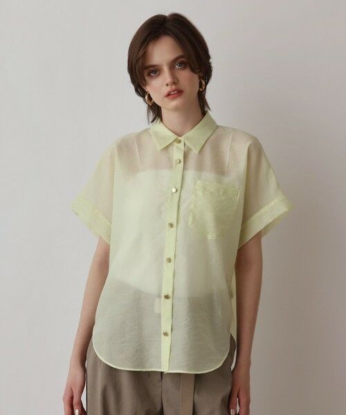 GRACE CONTINENTAL / グレースコンチネンタル シャツ・ブラウス | ドルマンシアーシャツ | 詳細14