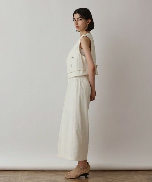 GRACE CONTINENTAL / グレースコンチネンタル ベスト | オックスショートジレ | 詳細7