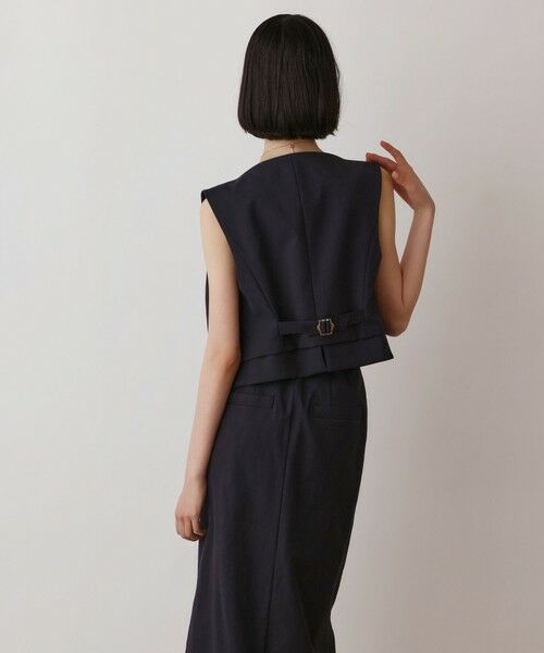 GRACE CONTINENTAL / グレースコンチネンタル ベスト | オックスショートジレ | 詳細11