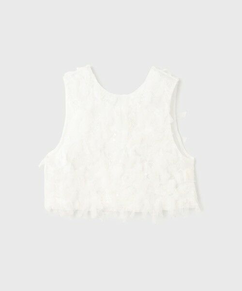 GRACE CONTINENTAL / グレースコンチネンタル その他トップス | フリンジベスト | 詳細11