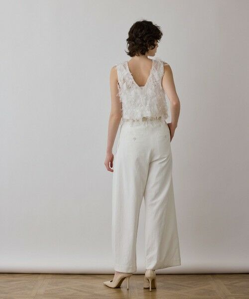 GRACE CONTINENTAL / グレースコンチネンタル その他トップス | フリンジベスト | 詳細2