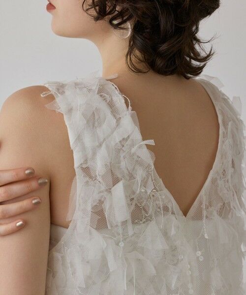 GRACE CONTINENTAL / グレースコンチネンタル その他トップス | フリンジベスト | 詳細6