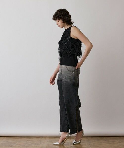 GRACE CONTINENTAL / グレースコンチネンタル その他トップス | フリンジベスト | 詳細13