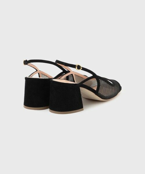 GRACE CONTINENTAL / グレースコンチネンタル サンダル | Rupert Sanderson ブラックストラップヒール | 詳細1