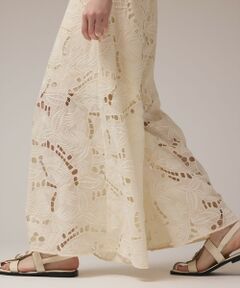 GRACE CONTINENTAL / グレースコンチネンタル その他パンツ | カットワークバギーパンツ