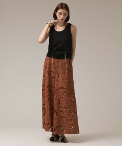 GRACE CONTINENTAL / グレースコンチネンタル その他パンツ | カットワークバギーパンツ