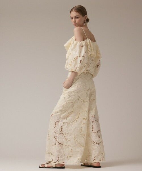 GRACE CONTINENTAL / グレースコンチネンタル その他パンツ | カットワークバギーパンツ | 詳細2