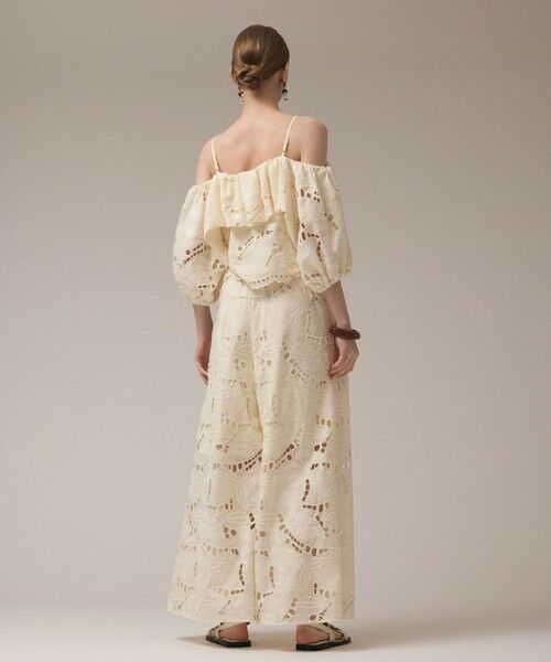 GRACE CONTINENTAL / グレースコンチネンタル その他パンツ | カットワークバギーパンツ | 詳細3