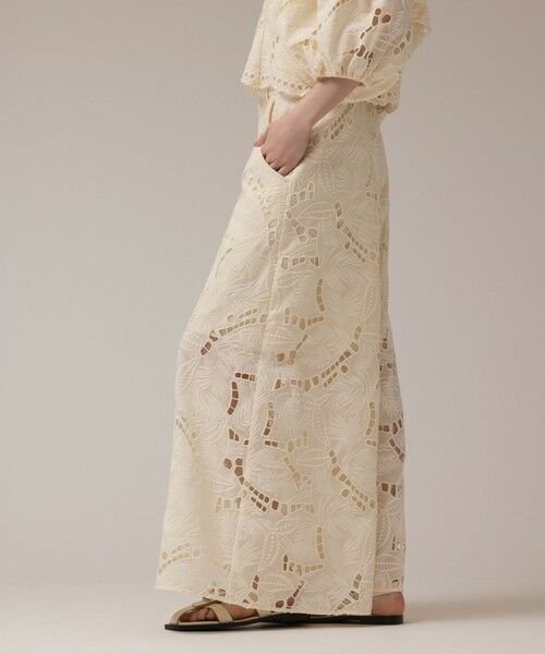 GRACE CONTINENTAL / グレースコンチネンタル その他パンツ | カットワークバギーパンツ | 詳細5